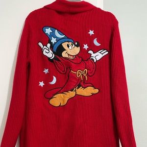 Brand New Fantasia Sorcerer Mickey Mouse Cardigan